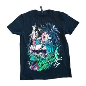 Dragon Ball Z Goku Fan T-Shirt Unisex Anime Graphic  Tee Size M